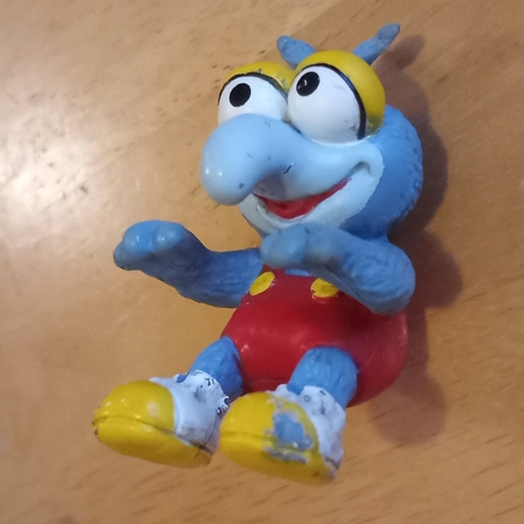 Vintage 1986 Muppets Babies Fozzy & Gonzo McDonald's Happy Meal Toy - Picture 6 of 16